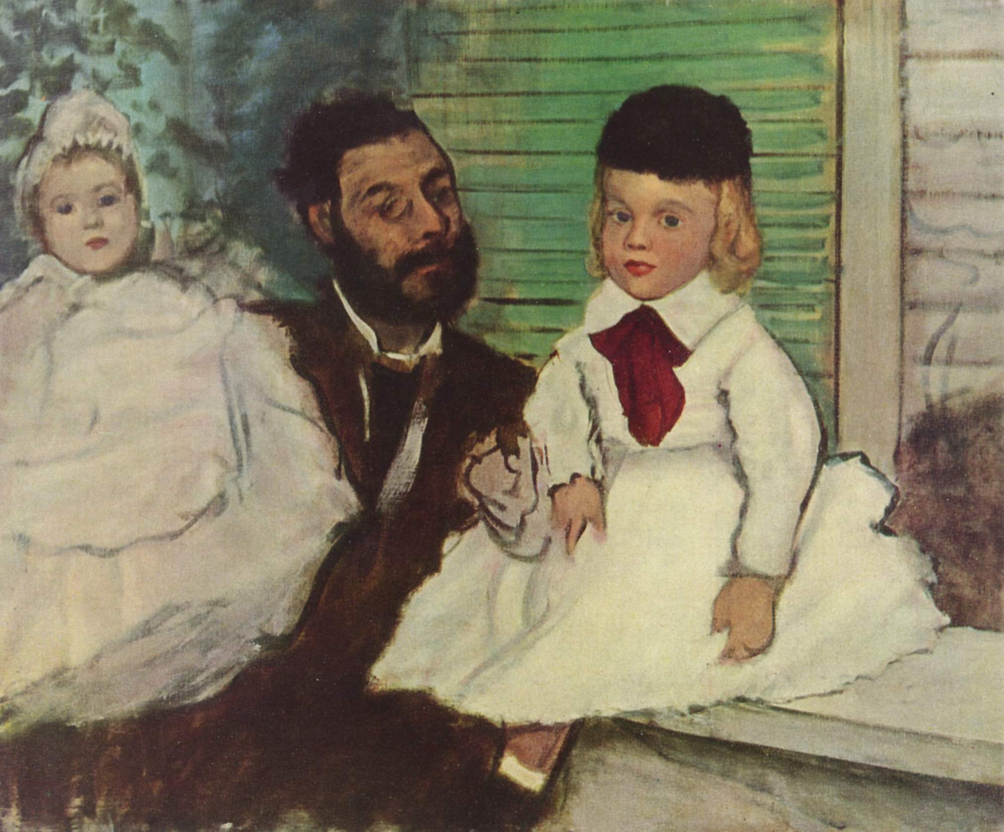 Count Lepic and His Daughters 1870